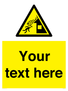 Custom warning roof avalanche